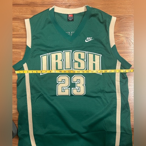 Nike LeBron James #23 Vintage 2003 St Vincent St Mary IRISH HS Jersey Men’s XL - Picture 7 of 9